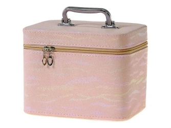 Kuferek L z lusterkiem na zamek 23x17x15cm - ADAR