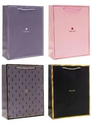 Torebka prezentowa 18x23x8cm mix ROZETTE