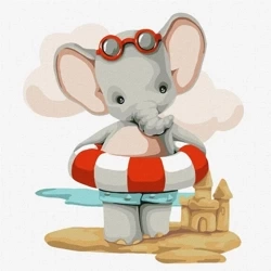 Malowanie po numerach - Ulubione lato 30x30cm - Ideyka