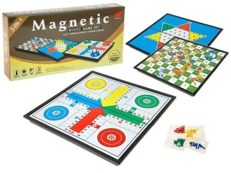 Gry planszowe 3w1 magnetyczne - ADAR