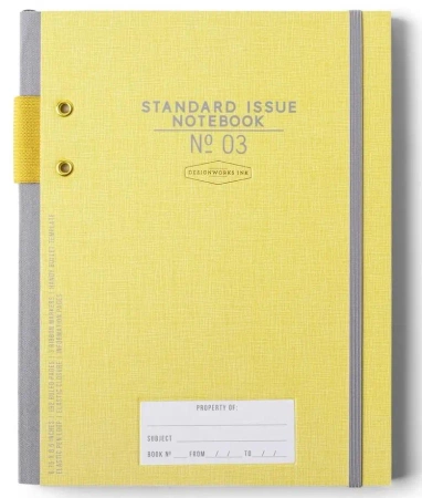 Notes A5/192K linia Ochre - Designworks Ink