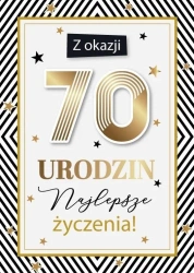 Karnet Urodziny 70 - Armin Style
