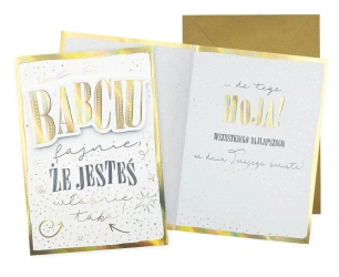 Karnet B6 Babcia - Kukartka