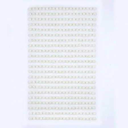 Perełki samoprzylepne Ivory 4mm 440szt - Dalprint dpCraft