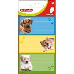 Naklejki A szkolne kotek/piesek - HERLITZ