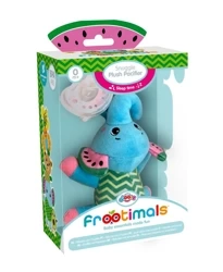 Przytulanka pluszowa uspokajająca ze smoczkiem Frootimals melany melephant - Kids Euroswan