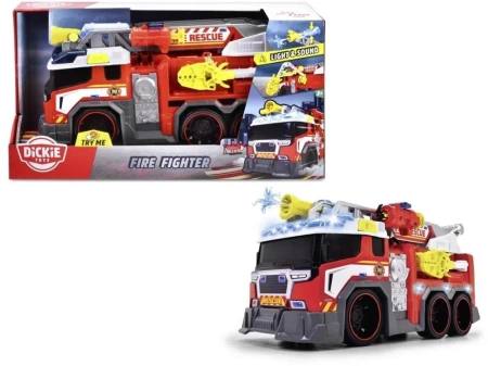 Straż Pożarna ze światłem i dźwiękiem 37,5cm - Dickie Toys