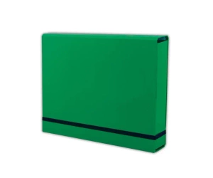 Teczka A4 na gumkę lux Penmate zielona