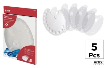 Paleta malarska 270x350mm 5szt - Artix