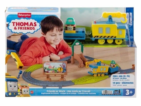 Tomek i Przyjaciele. Lokomotywa z napędem JCY75 - Fisher- Price