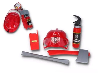 Zestaw strażacki w siatce