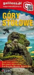 Mapa turystyczna - Góry Stołowe laminowana - praca zbiorowa