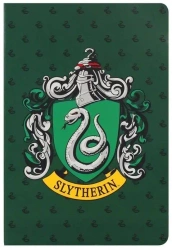 Harry Potter Notatnik A5 linia Herb Slytherinu - Half Moon Bay