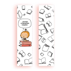 Zakładka kartonowa - Koneser książek - Molom