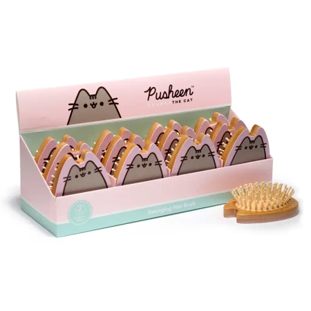 Szczotka do włosów bambusowa Pusheen - Puckator