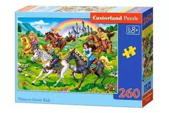 Puzzle 260 Princess Horse Ride CASTOR - Castorland