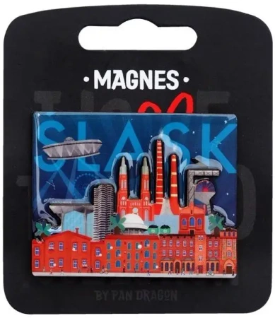 Magnes I love Poland Śląsk ILP-MAG-C-KAT-19 - Pan Dragon
