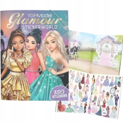 Zestaw z naklejkami Top Model Glamour 13232A