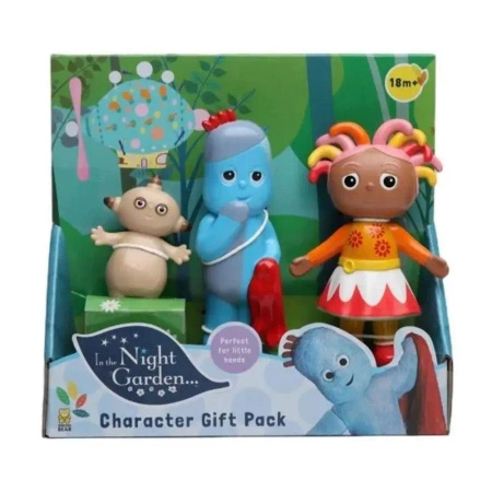 Zestaw figurek: Makka Pakka, Igipigiel, Upsy Daisy - Golden Bear