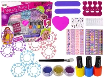 Zestaw do malowania paznokci - Leantoys