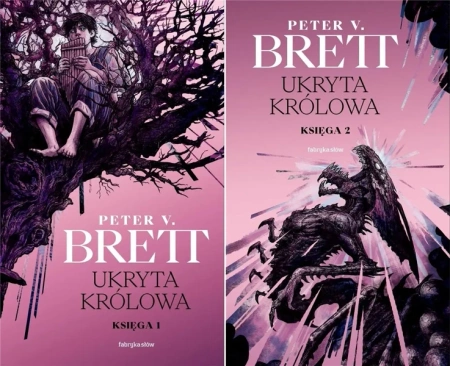 CYKL ZMROKU Ukryta Królowa PAKIET Księga 1-2 Peter V. Brett - Peter Brett V.