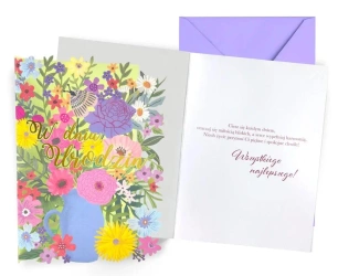 Karnet Urodziny - Kukartka