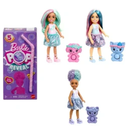 Barbie. JFY01 Pop Reveal Soczek. Lalka ze zwierzątkiem