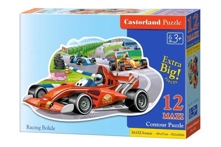 Puzzle 12 maxi Racing Bolide CASTOR - Castorland