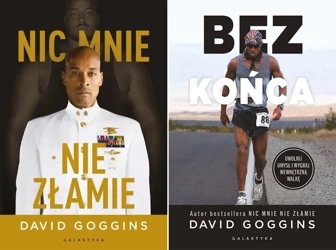 Pakiet Nic mnie nie złamie/Bez końca David Goggins - David Goggins