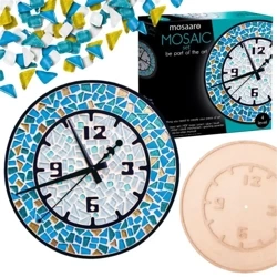 Zestaw kreatywny Mozaika - Okrągły zegar - Roter Kafer