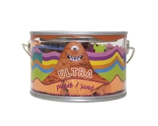 Ultra Piasek 200g pomarańczowy + 5 foremek Zwierza - EPEE