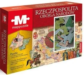 Mappuzzle. Mapa I Rzeczypospolitej - PRACA ZBIOROWA