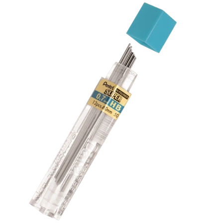 Grafity Super Hi-Polymer 0,7 mm twardość HB - PENTEL