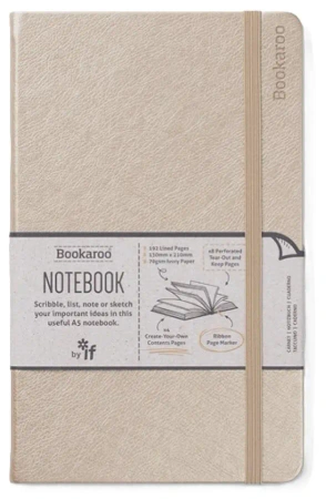 Bookaroo Notatnik Journal A5 - Złoty - IF