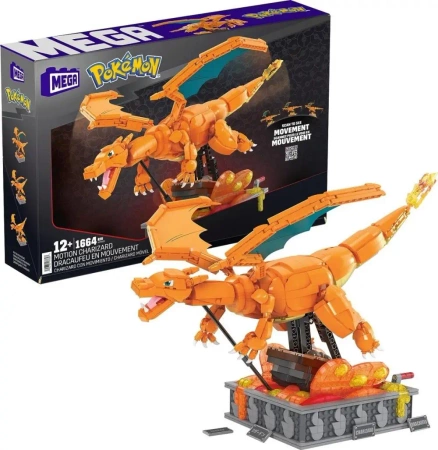 Klocki Mega Pokemon Mechaniczny Charizard - Mega Bloks
