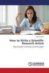 How to Write a Scientific Research Article - Kamali Saeed
