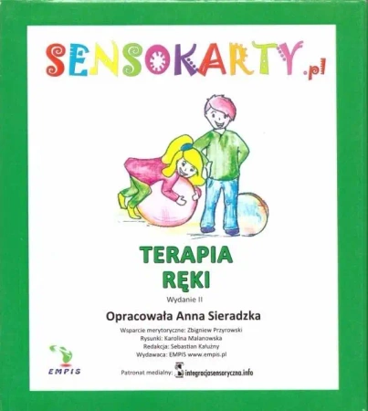 Sensokarty. Terapia ręki - Anna Sieradzka