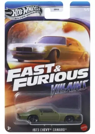 HOT WHEELS Silver Series FAST & FURIOUS VILLAINS JBY37