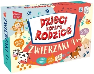 Dzieci kontra Rodzice. Zwierzaki 4+ - PRACA ZBIOROWA