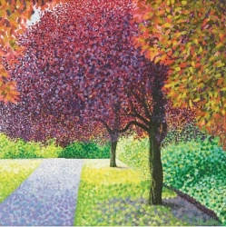 Karnet z kopertą Czerwona wiśnia - Susan Entwistle