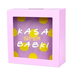 Skarbonka super babka - Kukartka