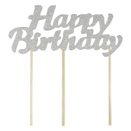 Piker Happy Birthday srebrny - Arpex