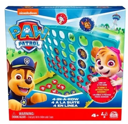 Gra Psi Patrol - Cztery w rzędzie - Spin Master