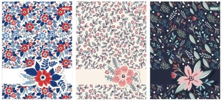 Zeszyt A4/60K kratka Flower (5szt) - Beniamin