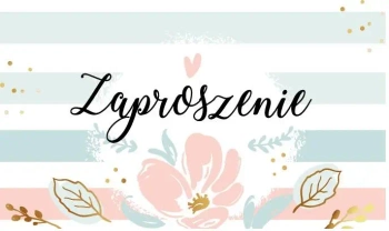 Zaproszenie Urodziny (10szt) - Armin Style