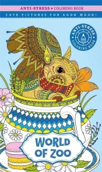 Kolorowanka antystresowa 124x197 20 World of zoo - Fresh