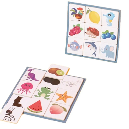 Pomysłowy skrzat cienie i kształty - Askato