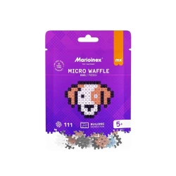 Micro Waffle 111 elementów Piesek - Marioinex