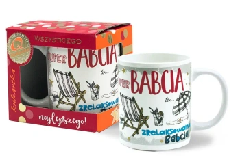 Kubek Premium Babcia - Kukartka