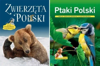 Ptaki Polski + Zwierzęta Polski Mała encyklopedia ilustrowana Kruszewicz